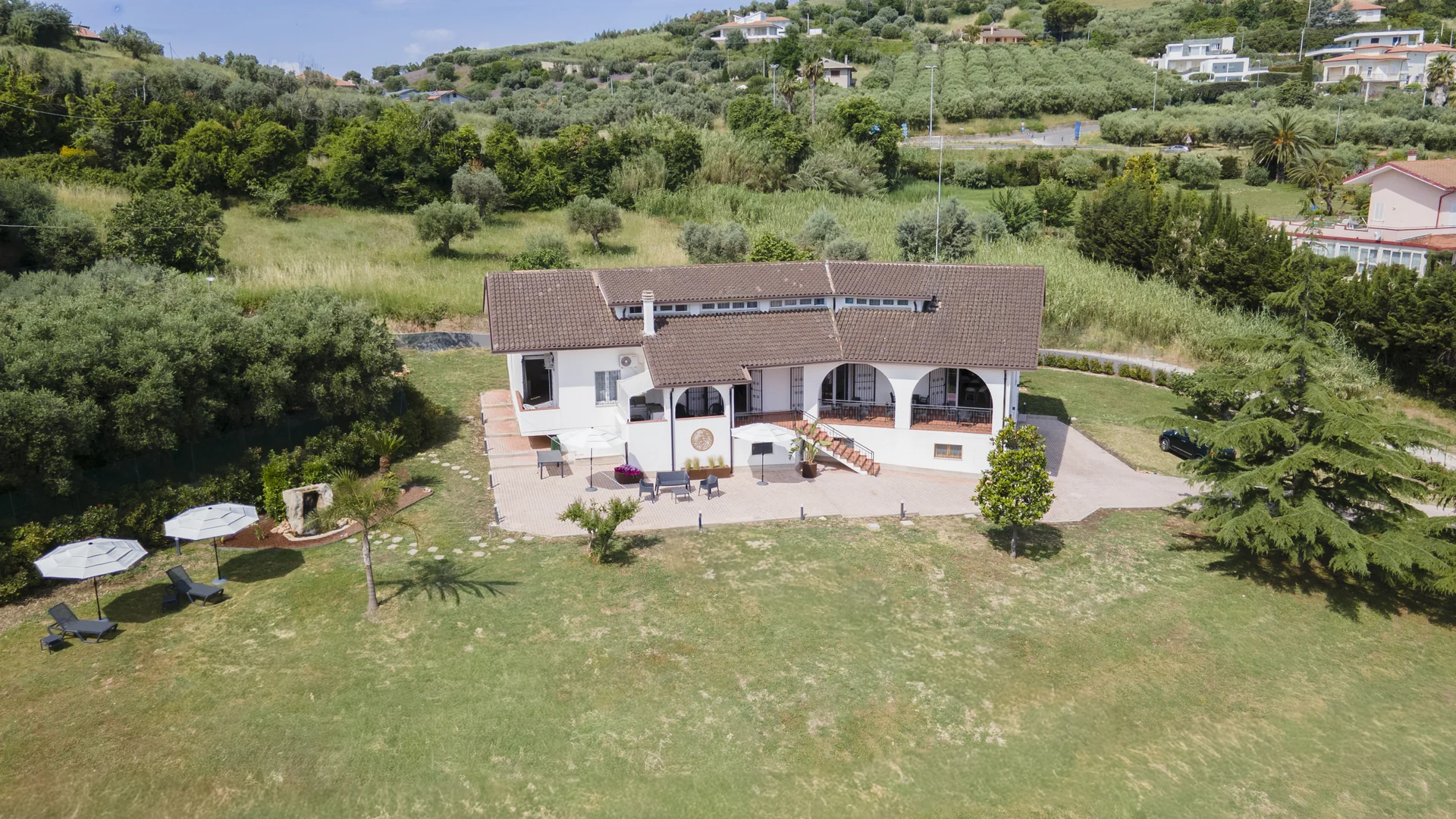Spazi comuni e parco privato